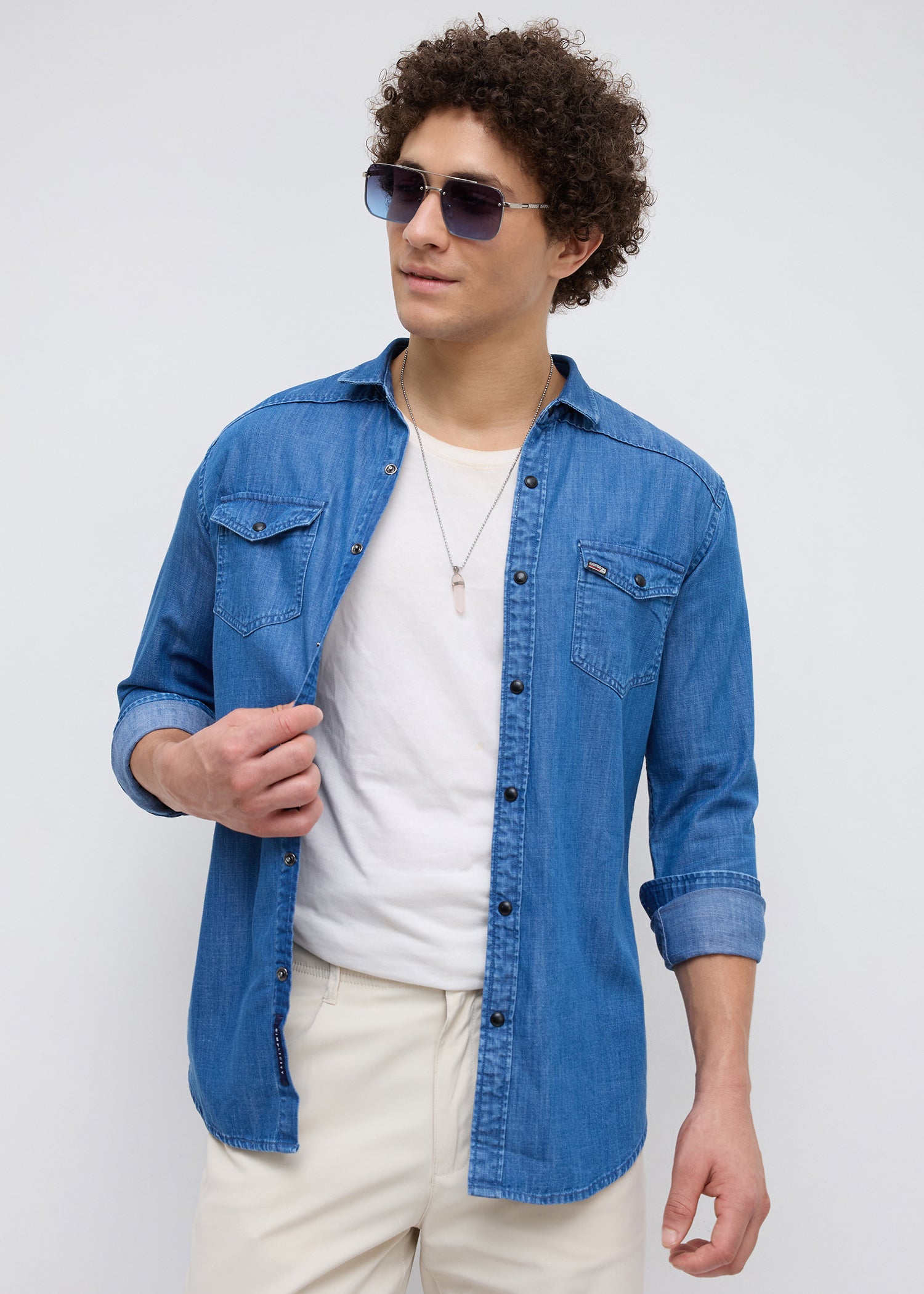 Thorpe Full Sleeve Denim Shirt