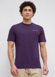 Blunt Half Sleeve Graphic T-Shirt: Purple