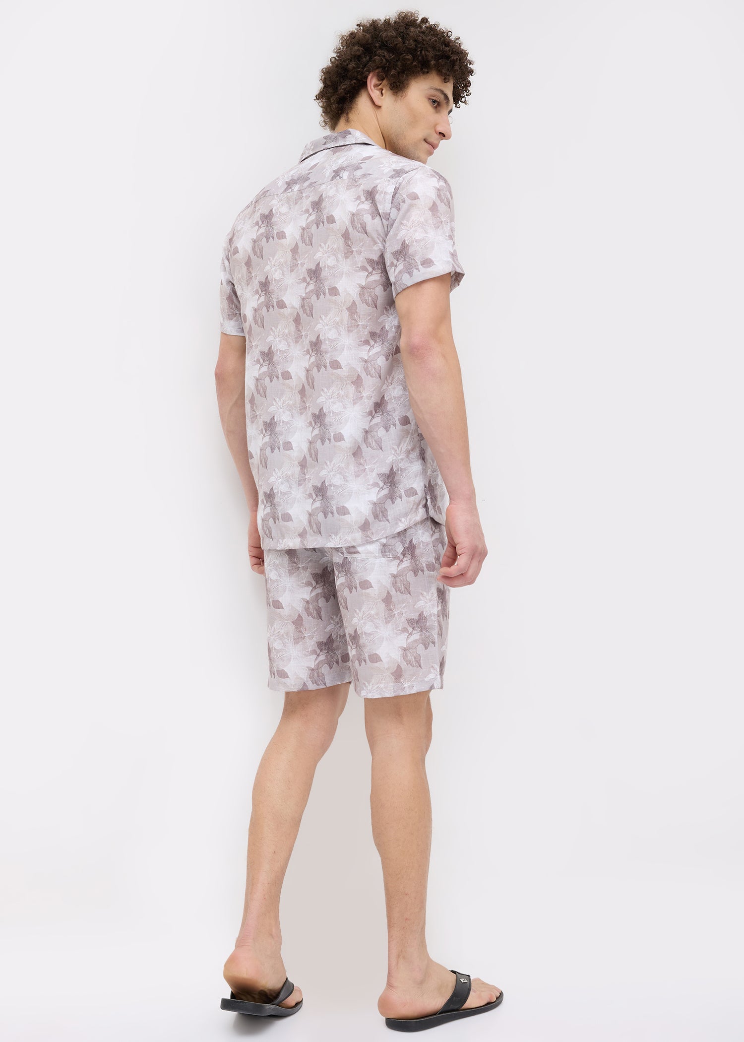 Defender Floral Print Co-ord Set: Onion