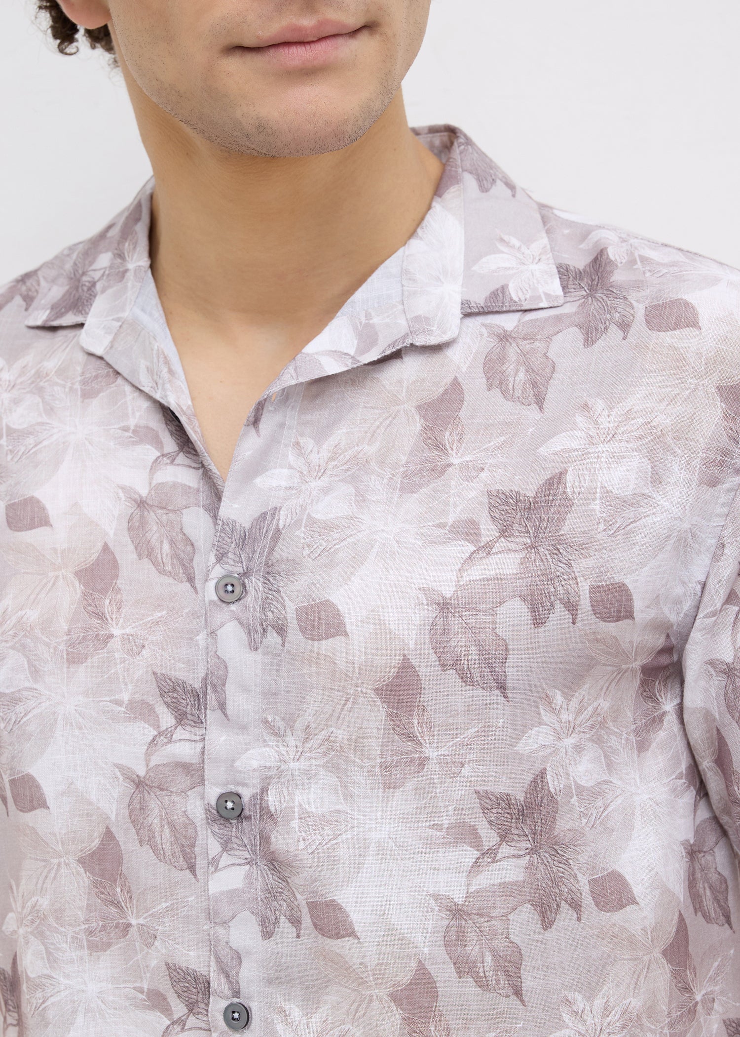 Defender Floral Print Co-ord Set: Onion