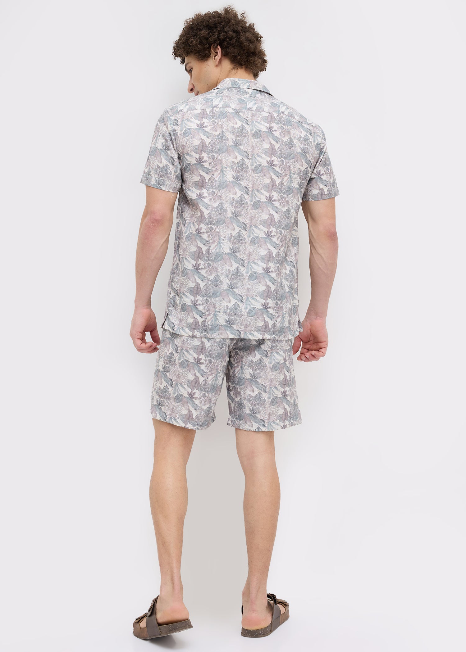Raider Floral Print Co-ord Set: Onion