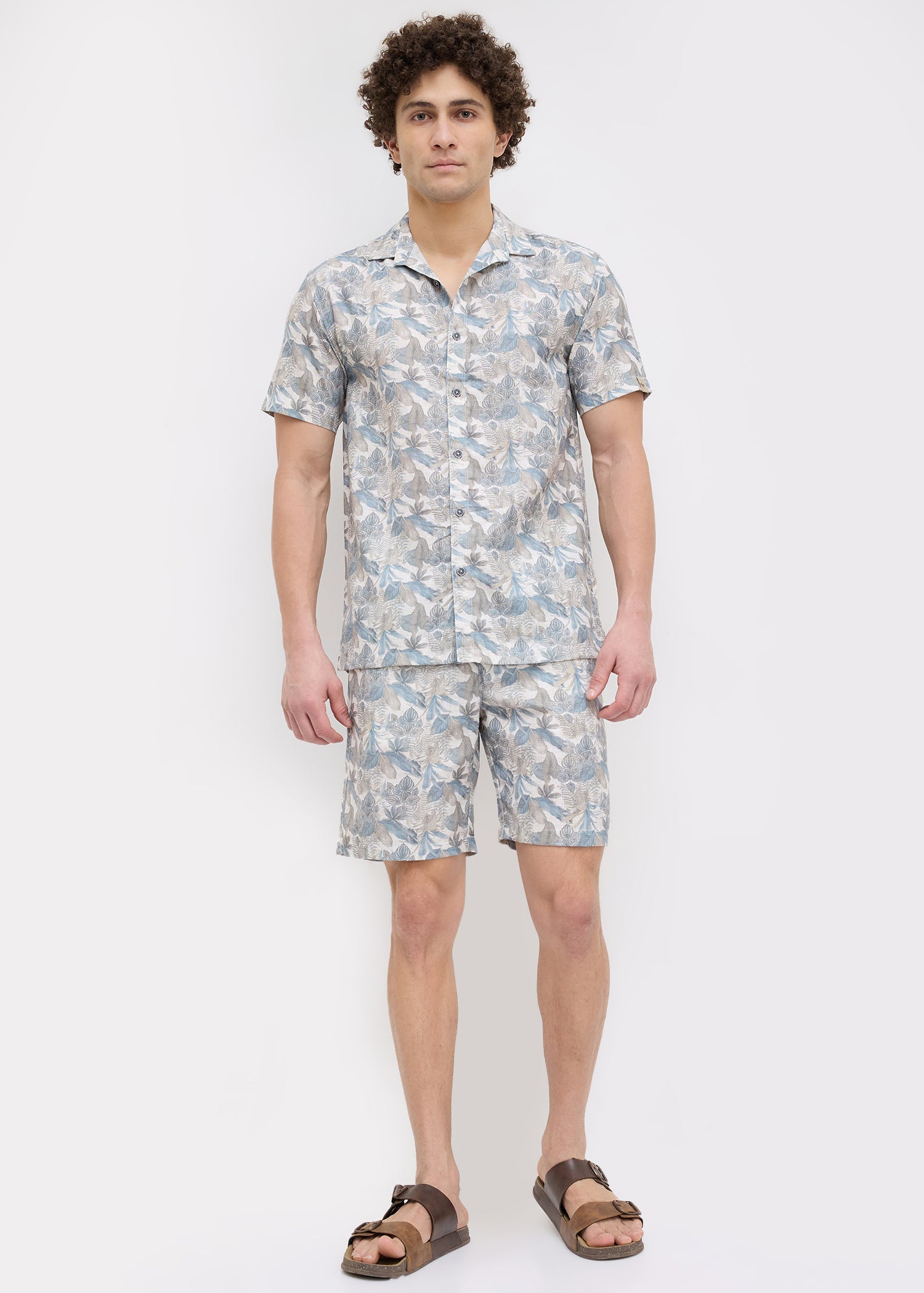 Raider Floral Print Co-ord Set: Pista