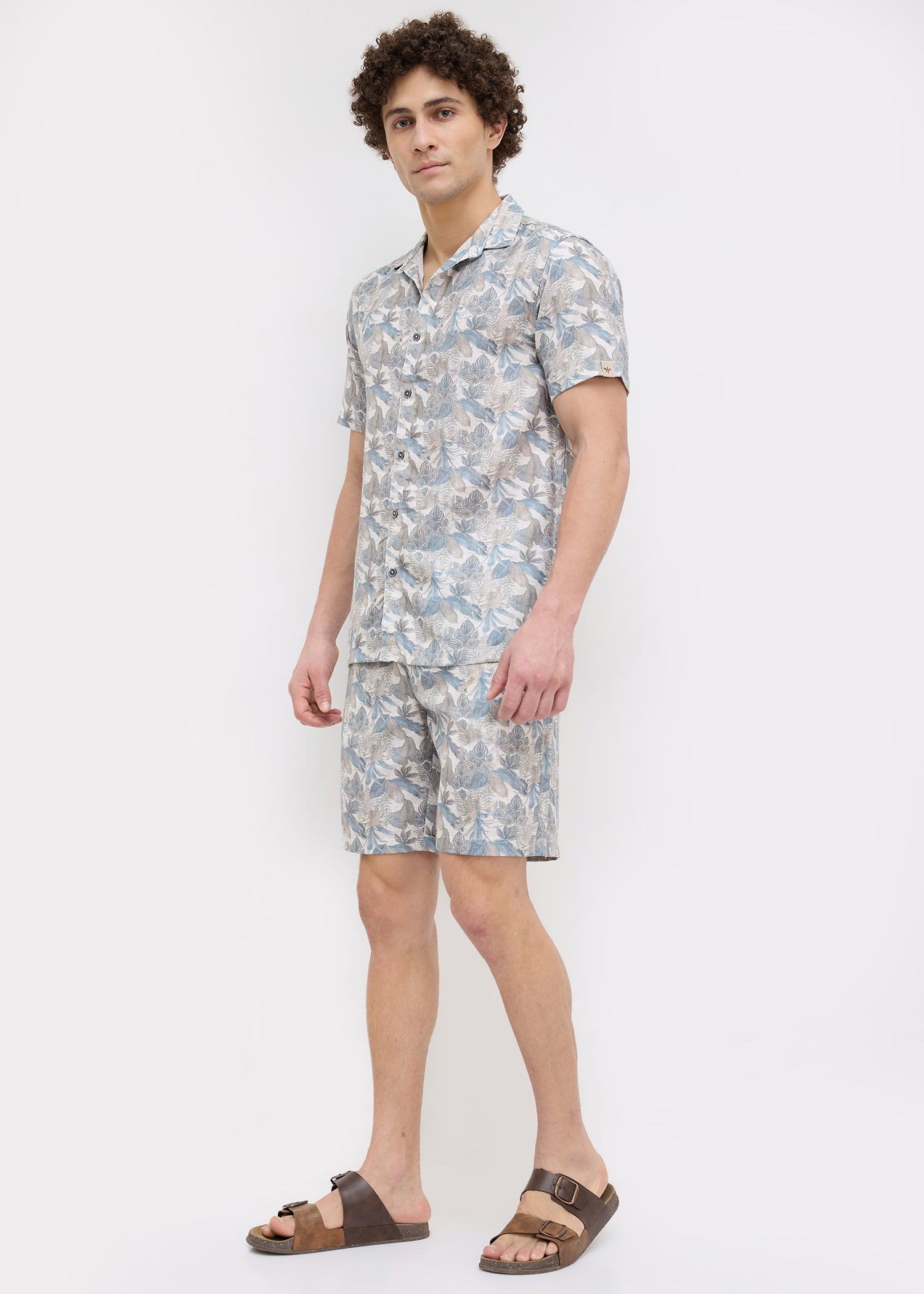 Raider Floral Print Co-ord Set: Pista
