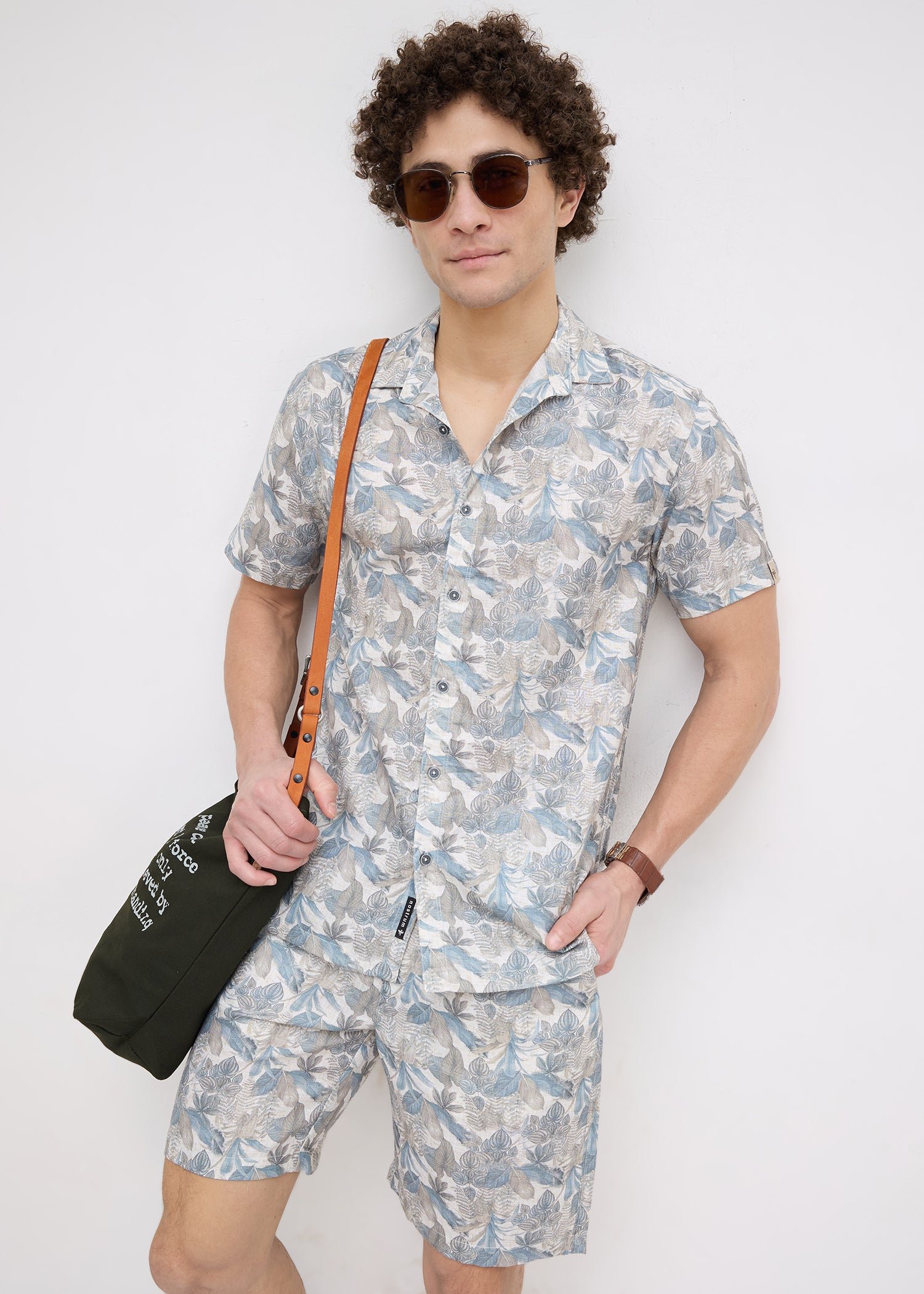 Raider Floral Print Co-ord Set: Pista