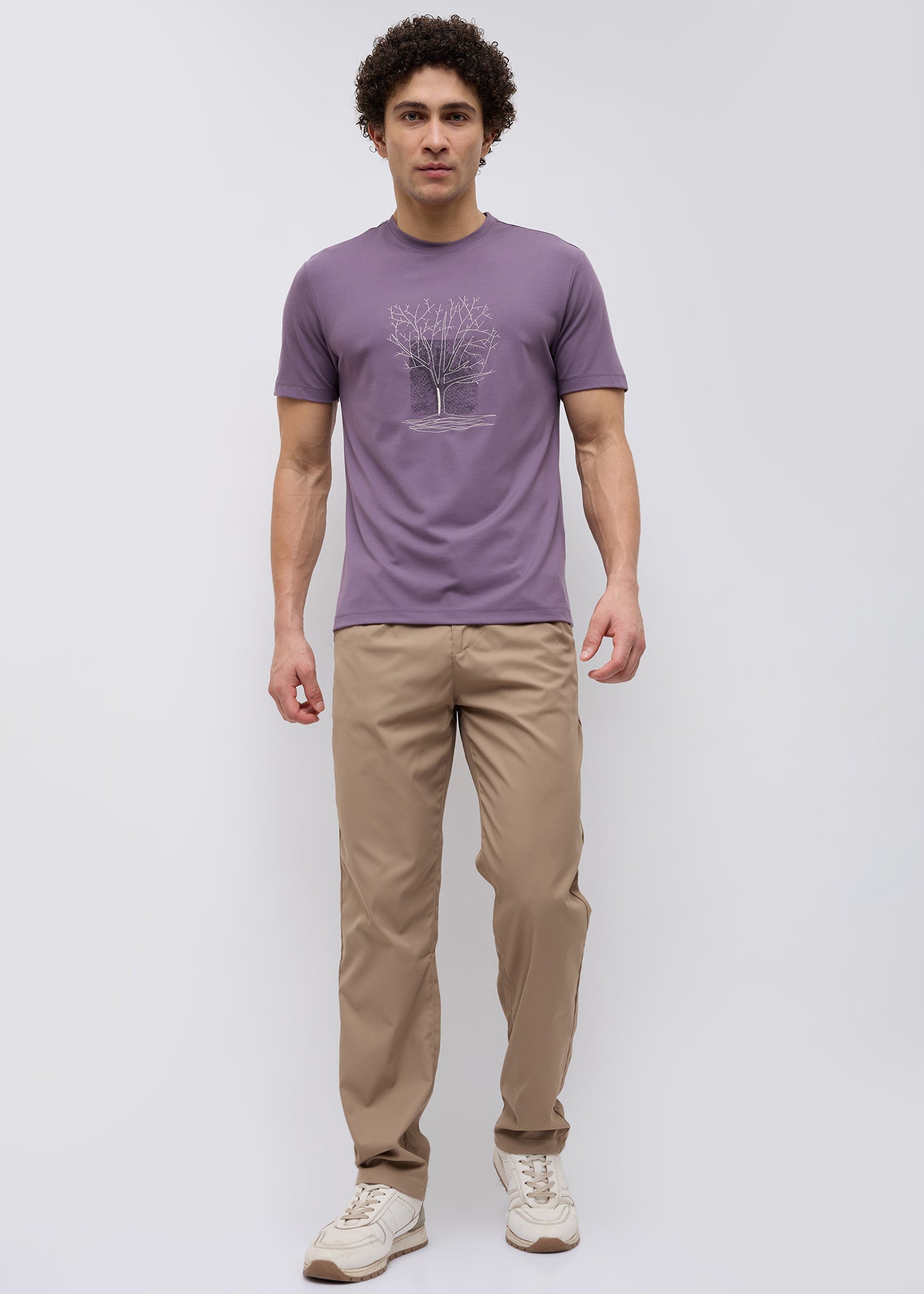 Rumpus Graphic Print T-Shirt: Purple