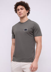 Unped Signature Stripe Detail T-Shirt