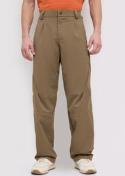 Yager Extra Baggy Trousers: Dark Khaki