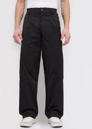 Yager Extra Baggy Trousers: Black