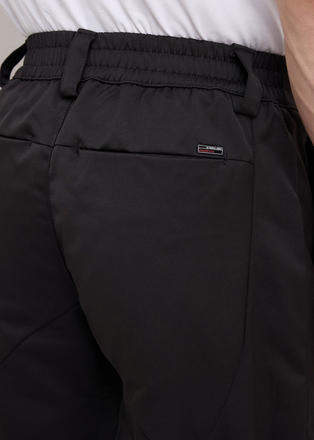 Yager Extra Baggy Trousers: Black