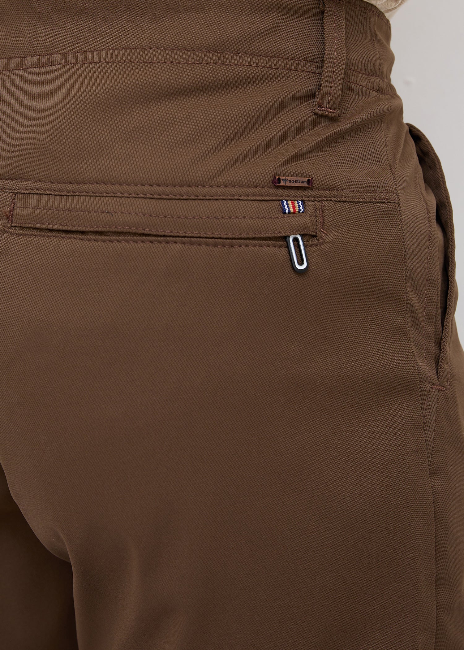 Banked Cotton Trouser: Mouse