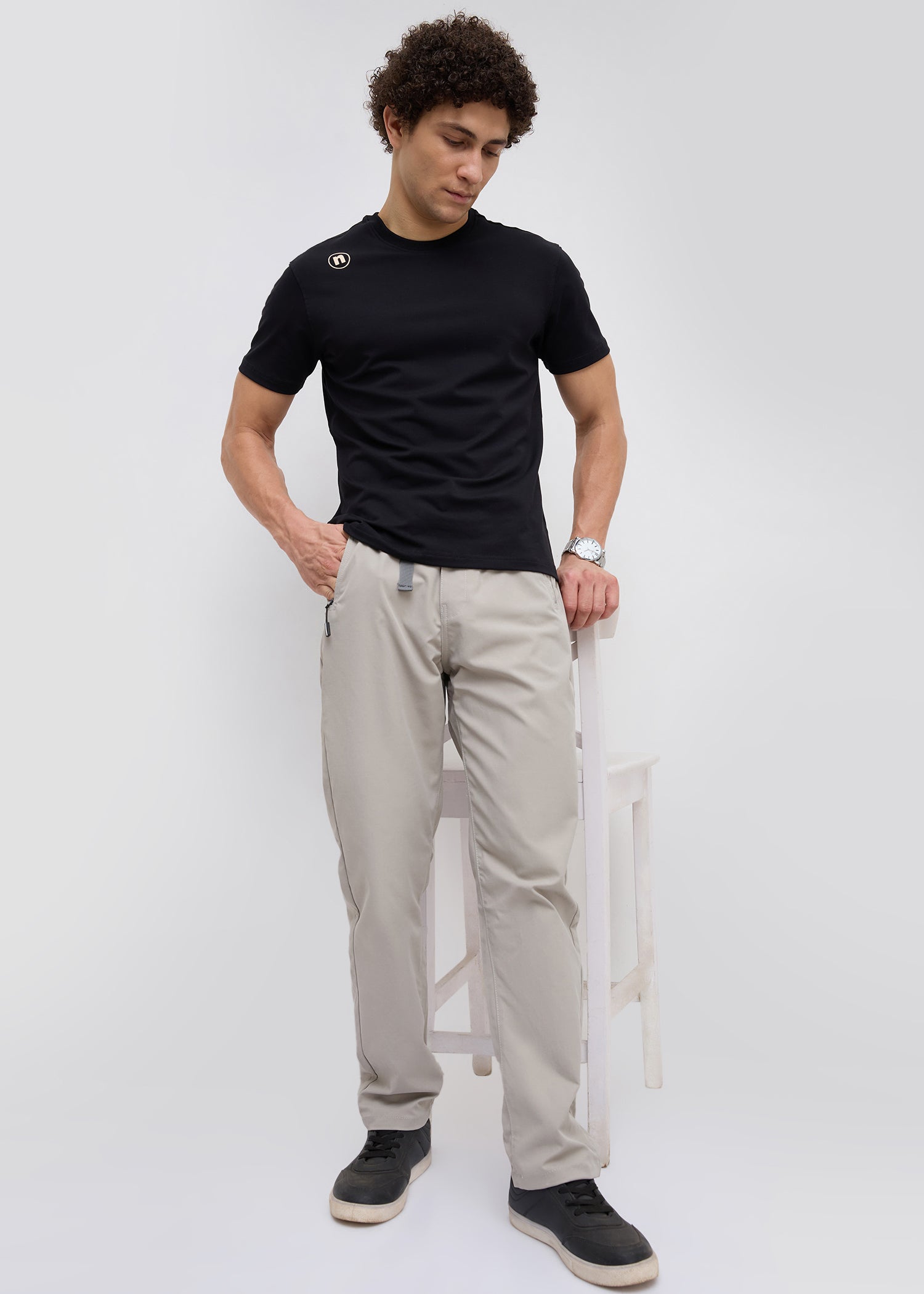 Walco Baggy Fit Trouser: L.Grey