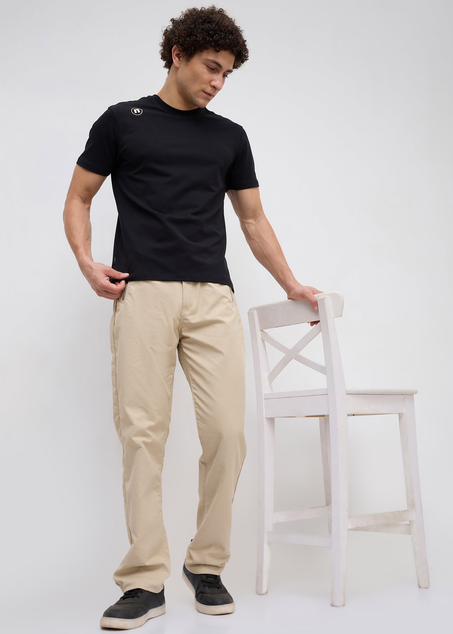 Walco Baggy Fit Trouser: Khaki