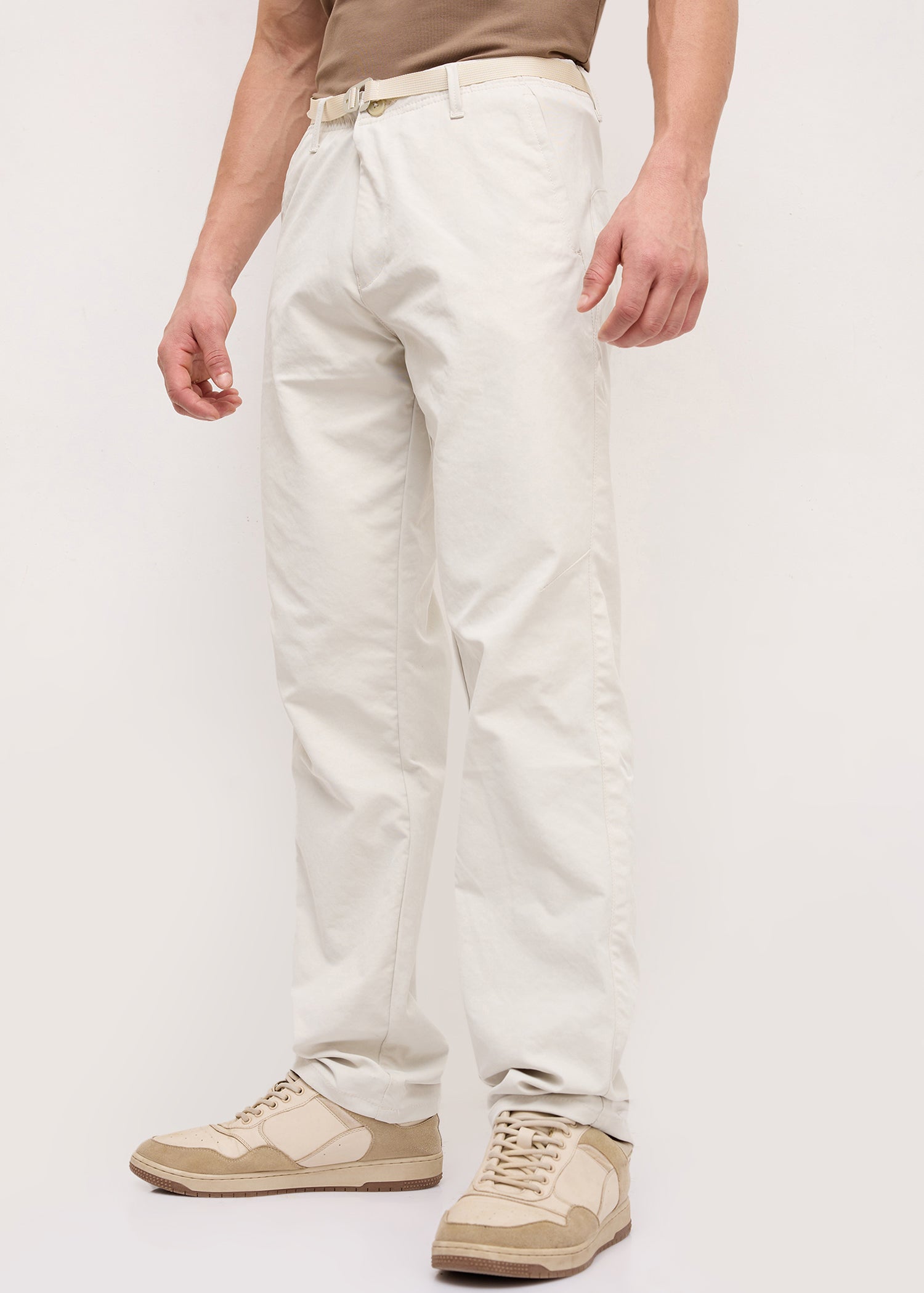 Pagzia Baggy Fit Trouser: Cream