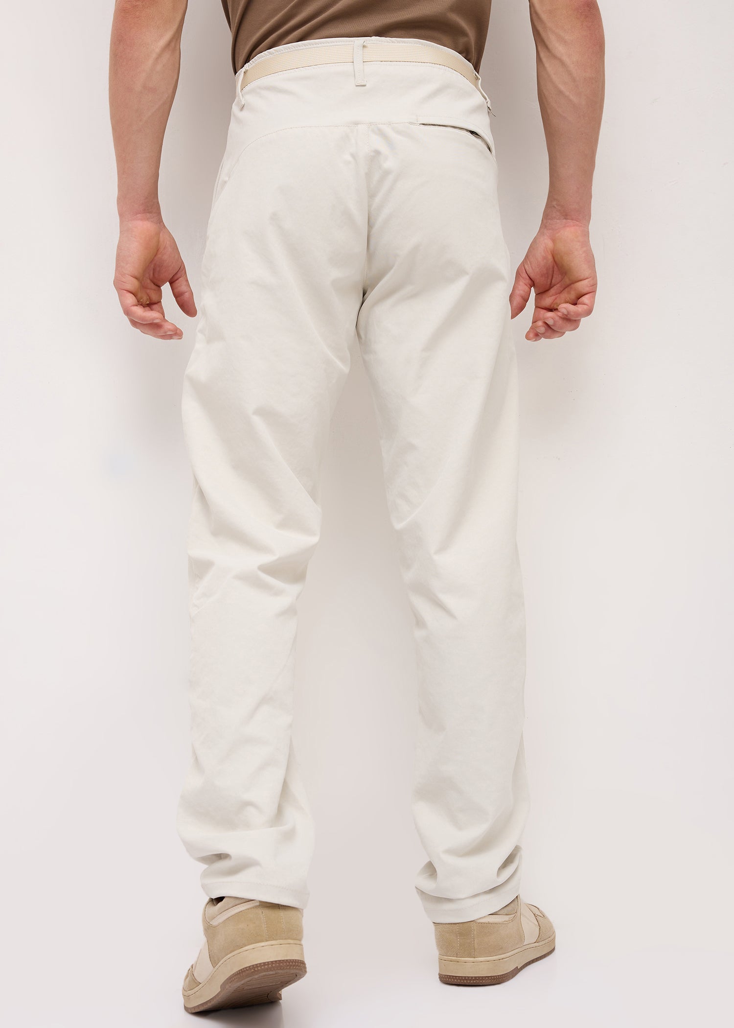 Pagzia Baggy Fit Trouser: Cream