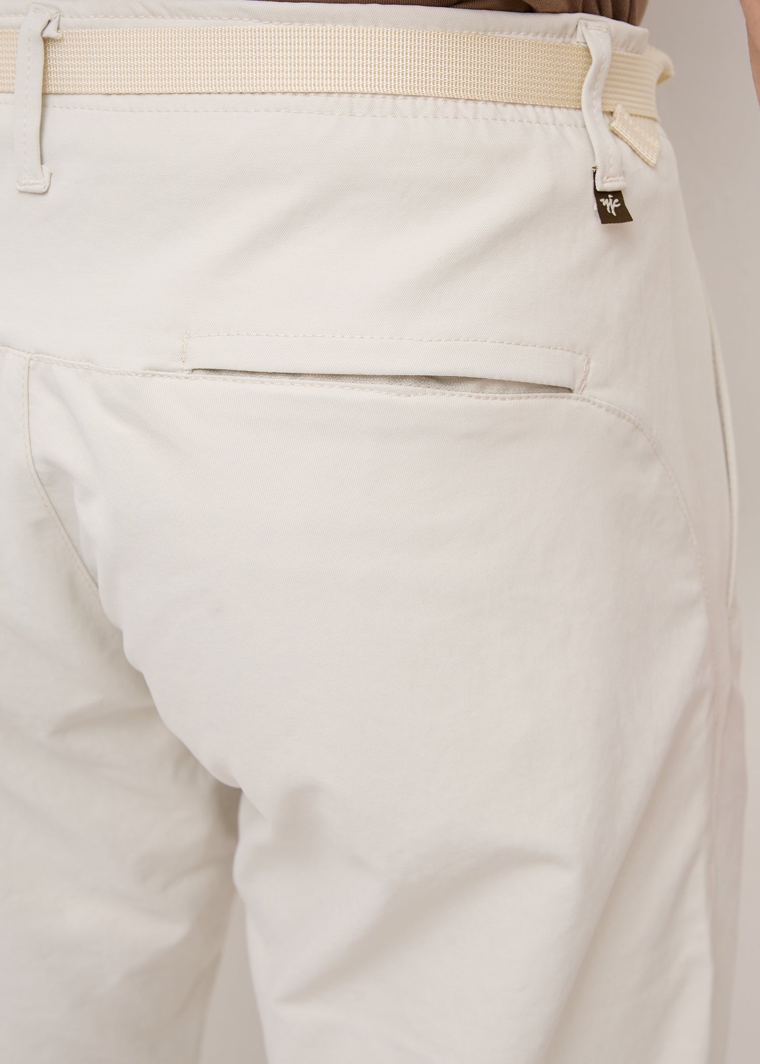 Pagzia Baggy Fit Trouser: Cream