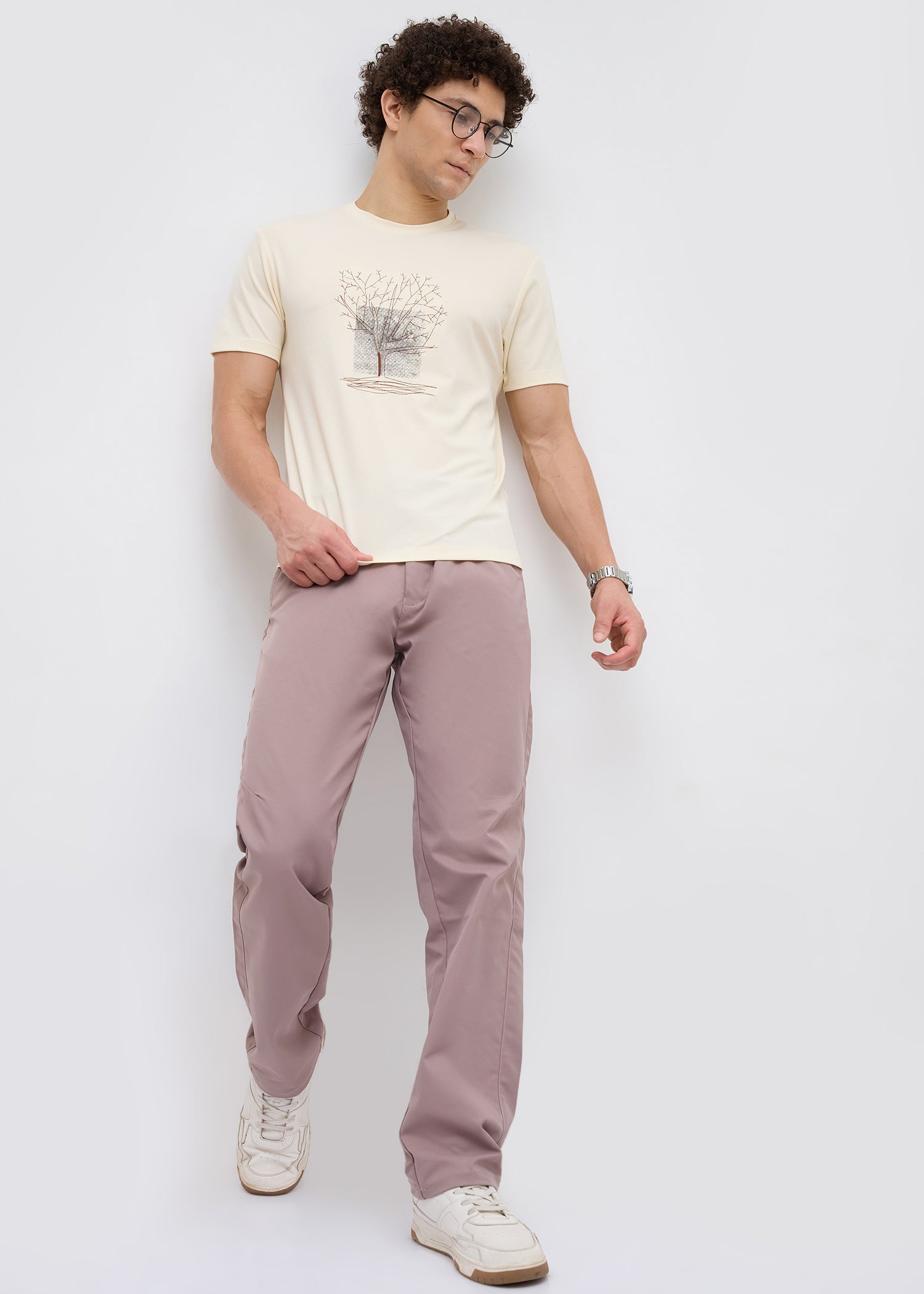 Pagzia Baggy Fit Trouser: Ash