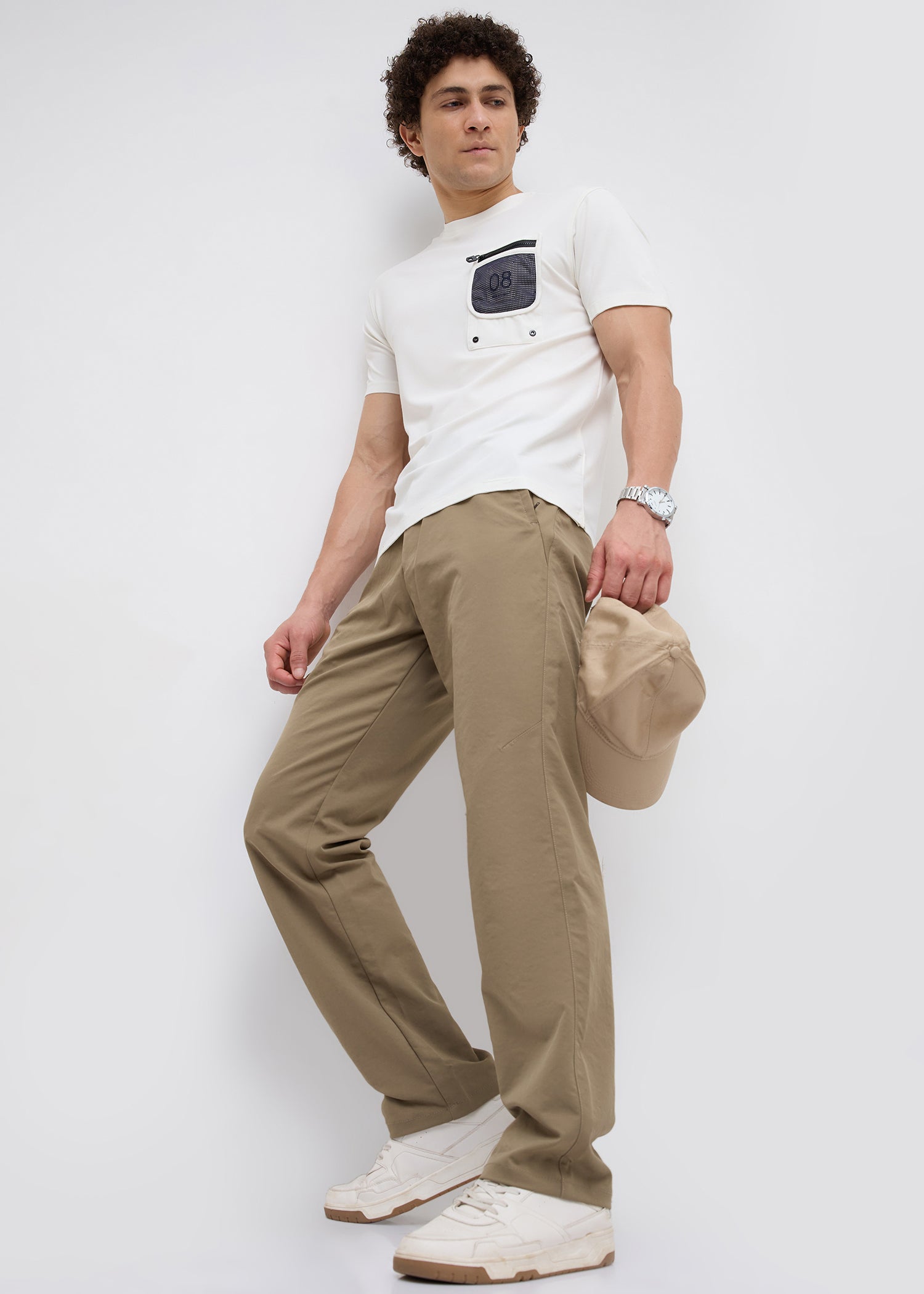 Pagzia Baggy Fit Trouser: Pista
