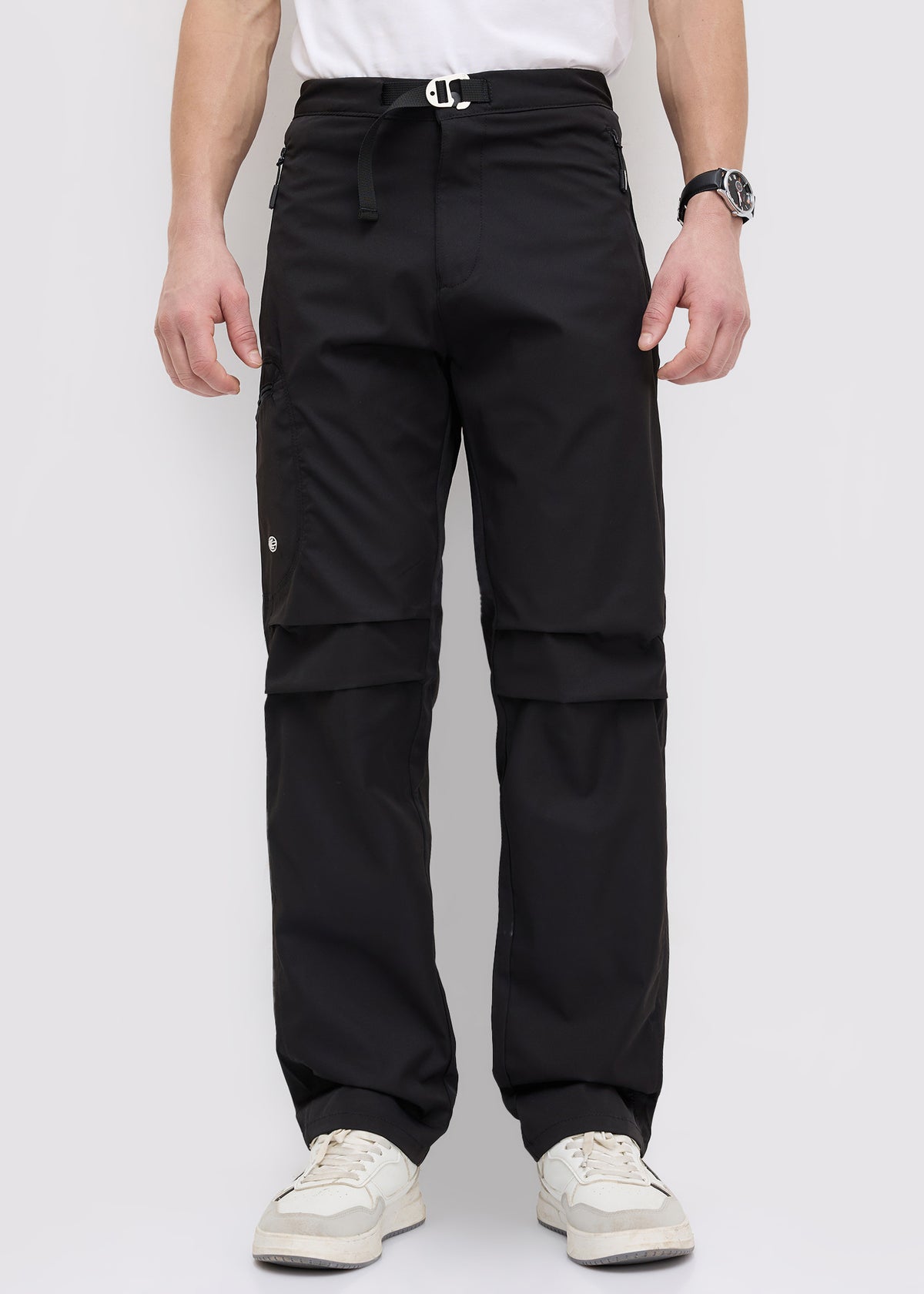 Krong Baggy Fit Cargo: Black