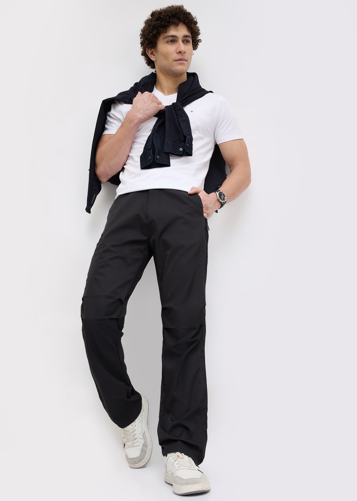 Krong Baggy Fit Cargo: Black