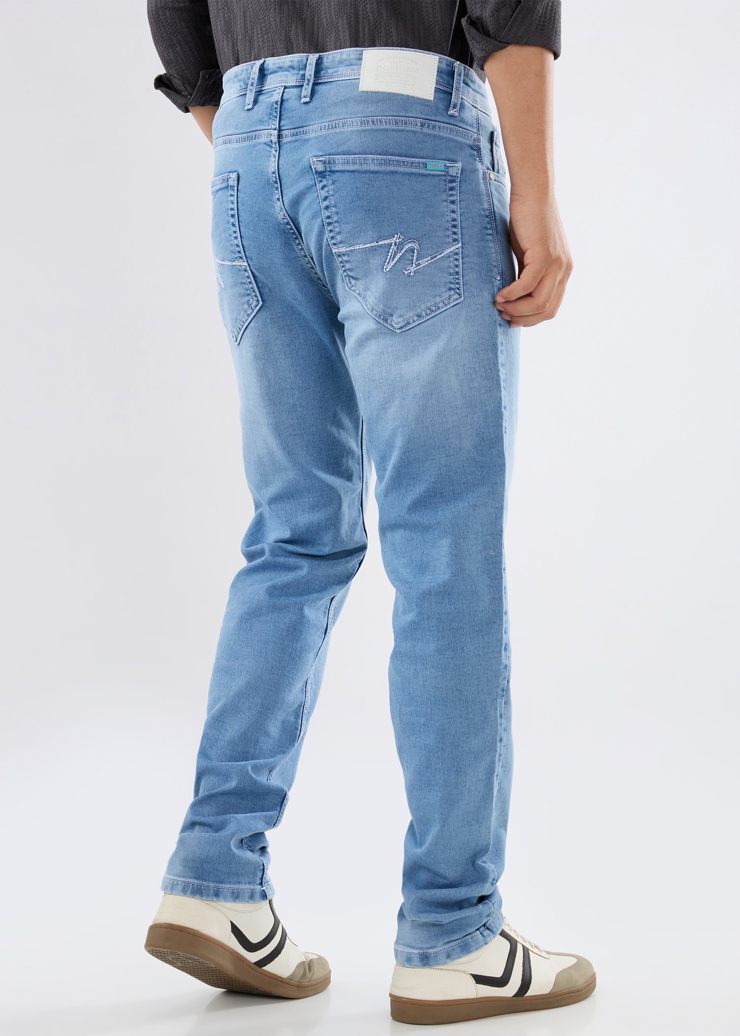 Dolovi D Regular Fit Denim Jeans - Light Blue