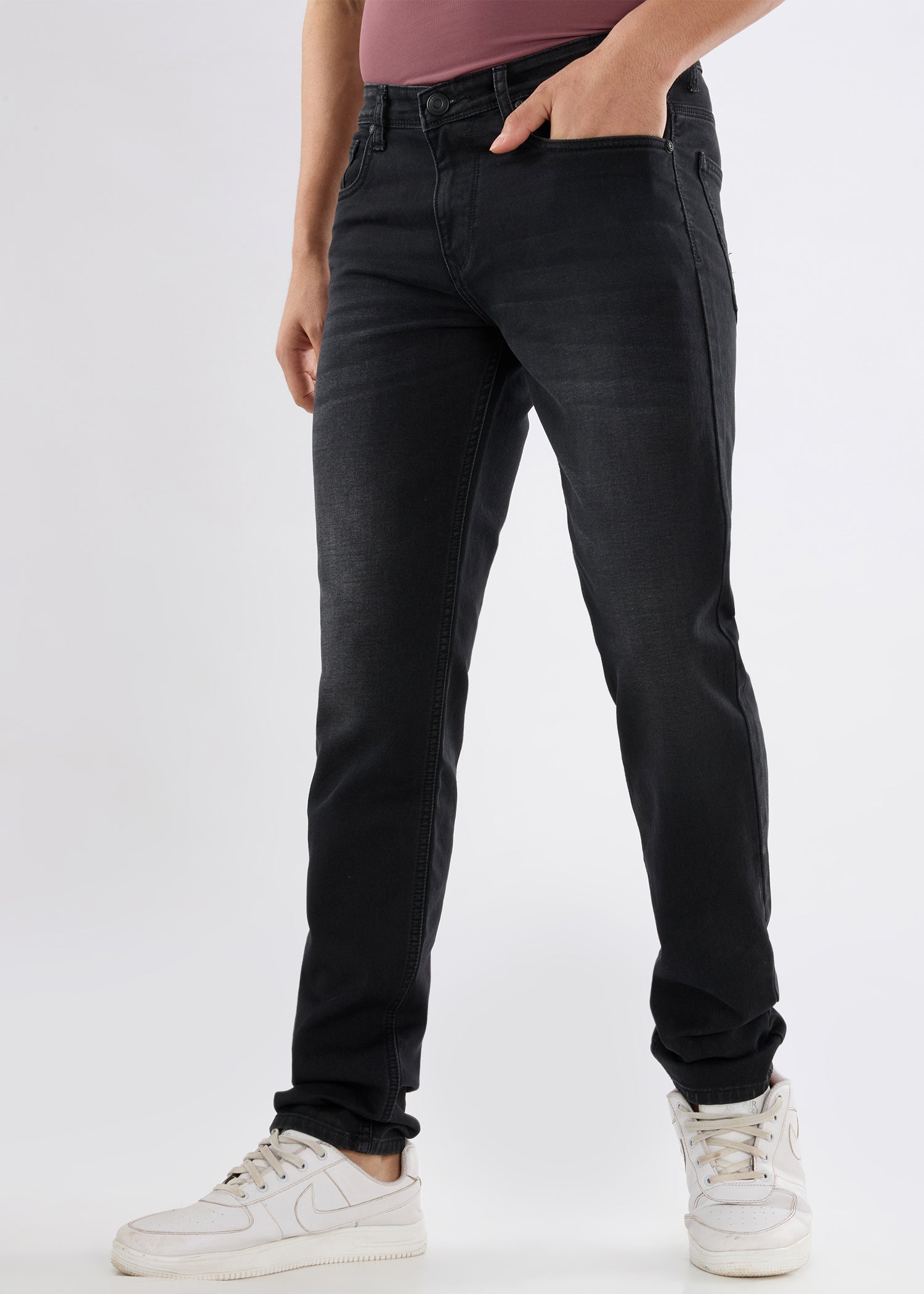Dolovi G Ankle Fit Denim Jeans - Dark Grey