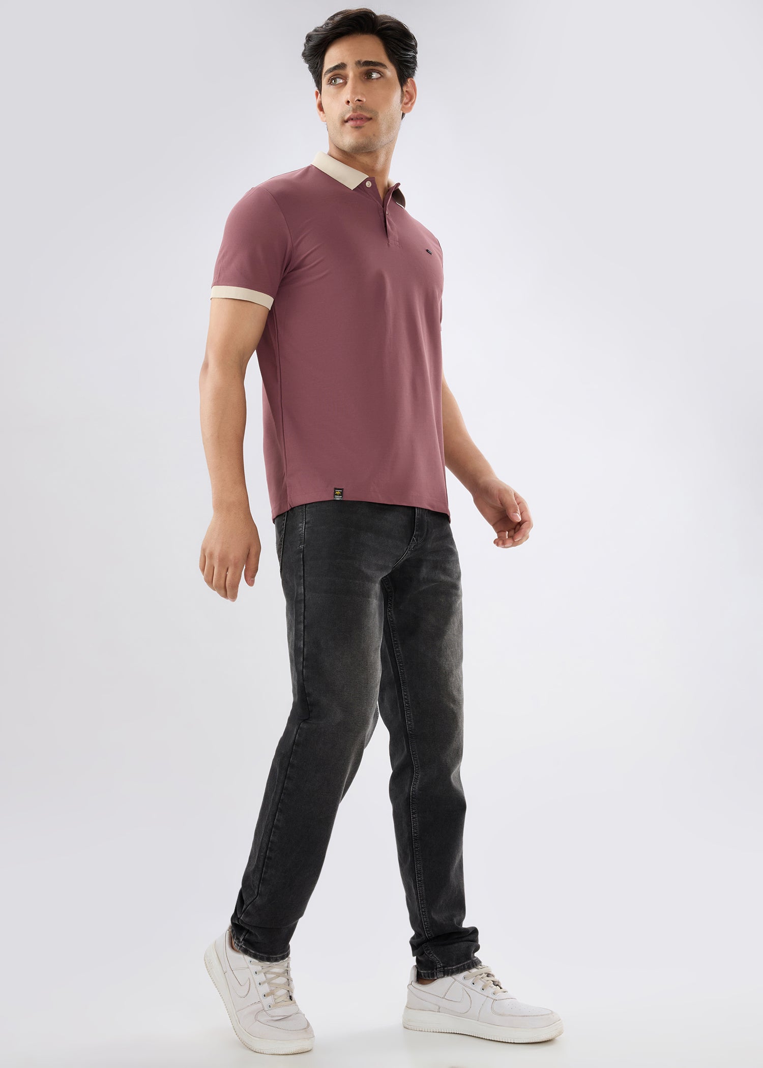 Dolovi H Regular Fit Denim Jeans - Charcoal