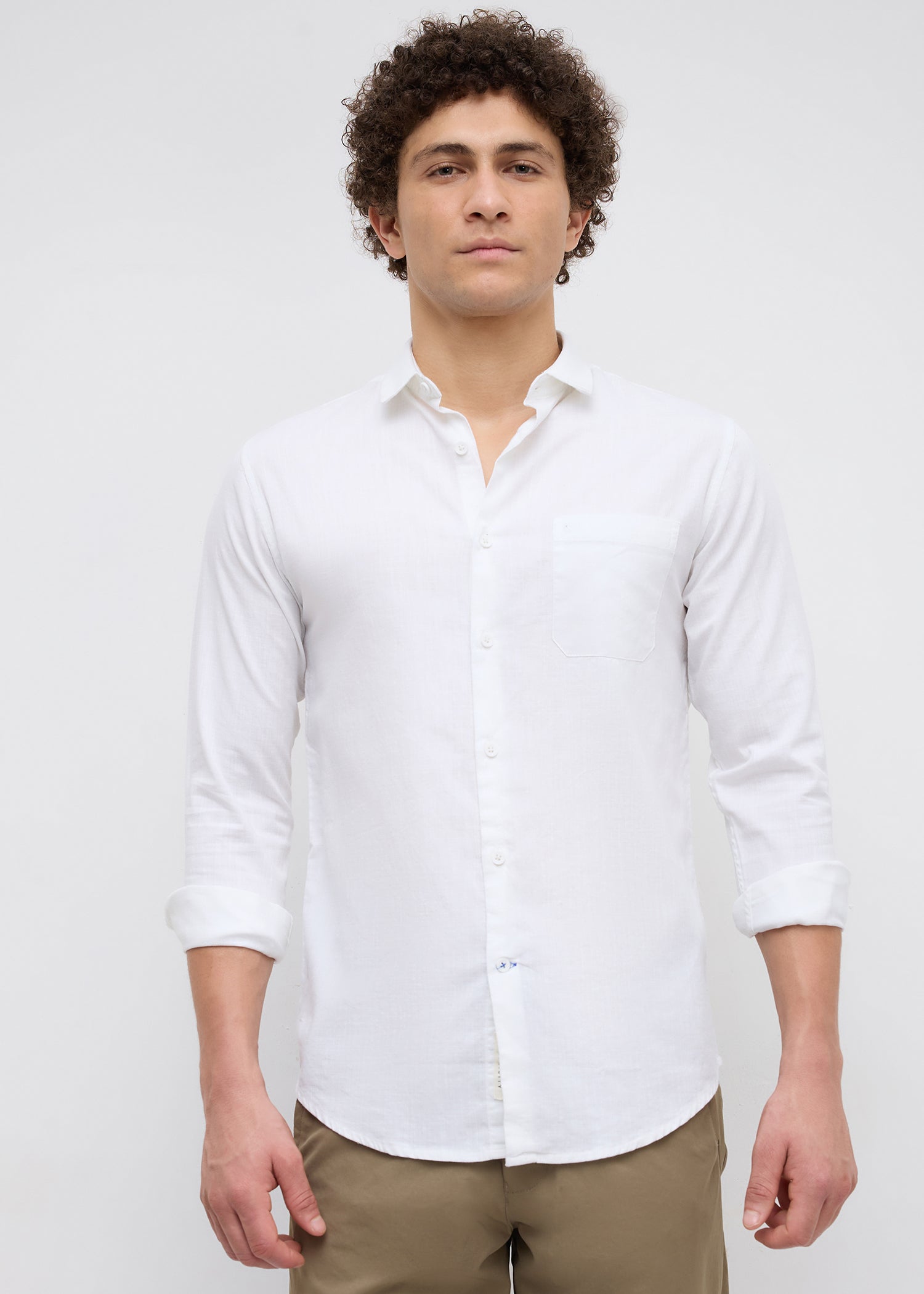 Treating Linen Blend Shirt