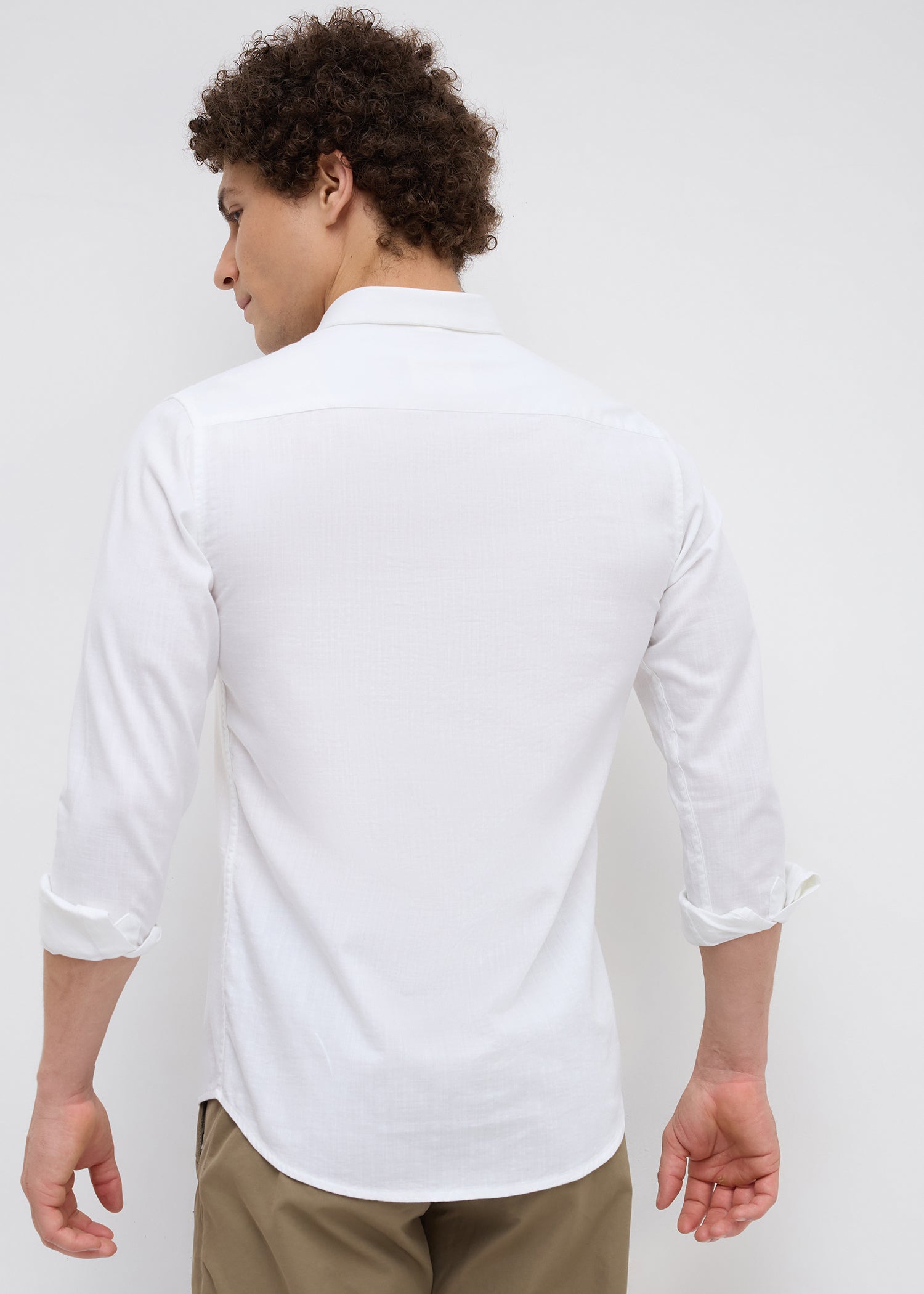 Treating Linen Blend Shirt