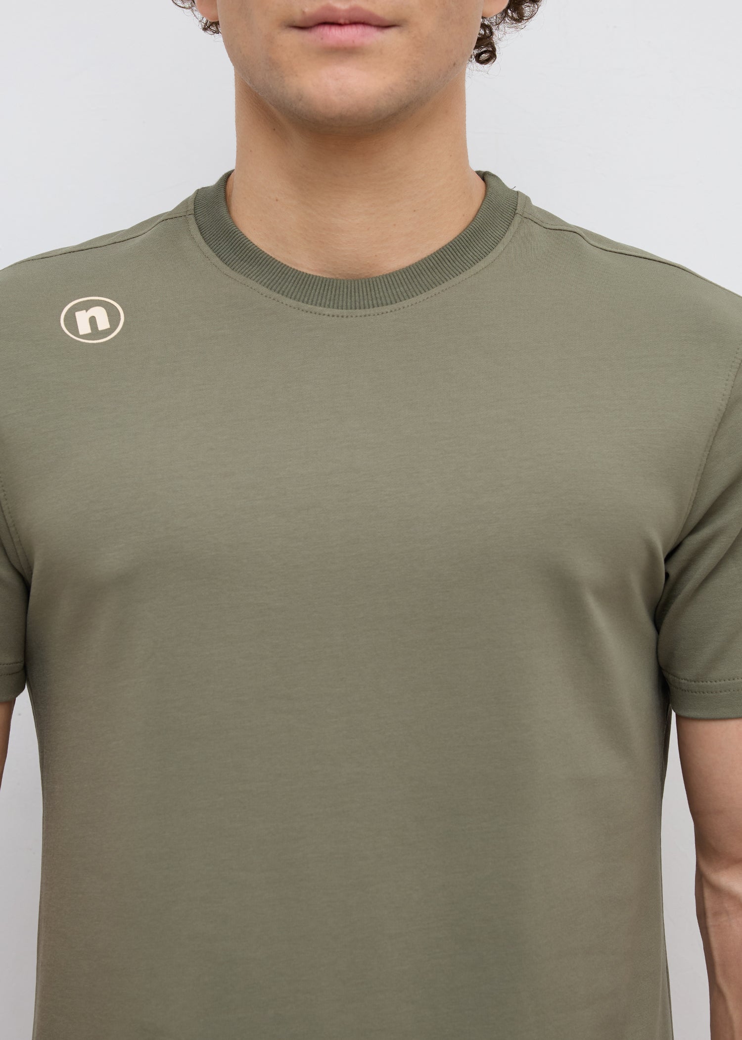 Closeup Half Sleeve Graphic T-Shirt: B.Green