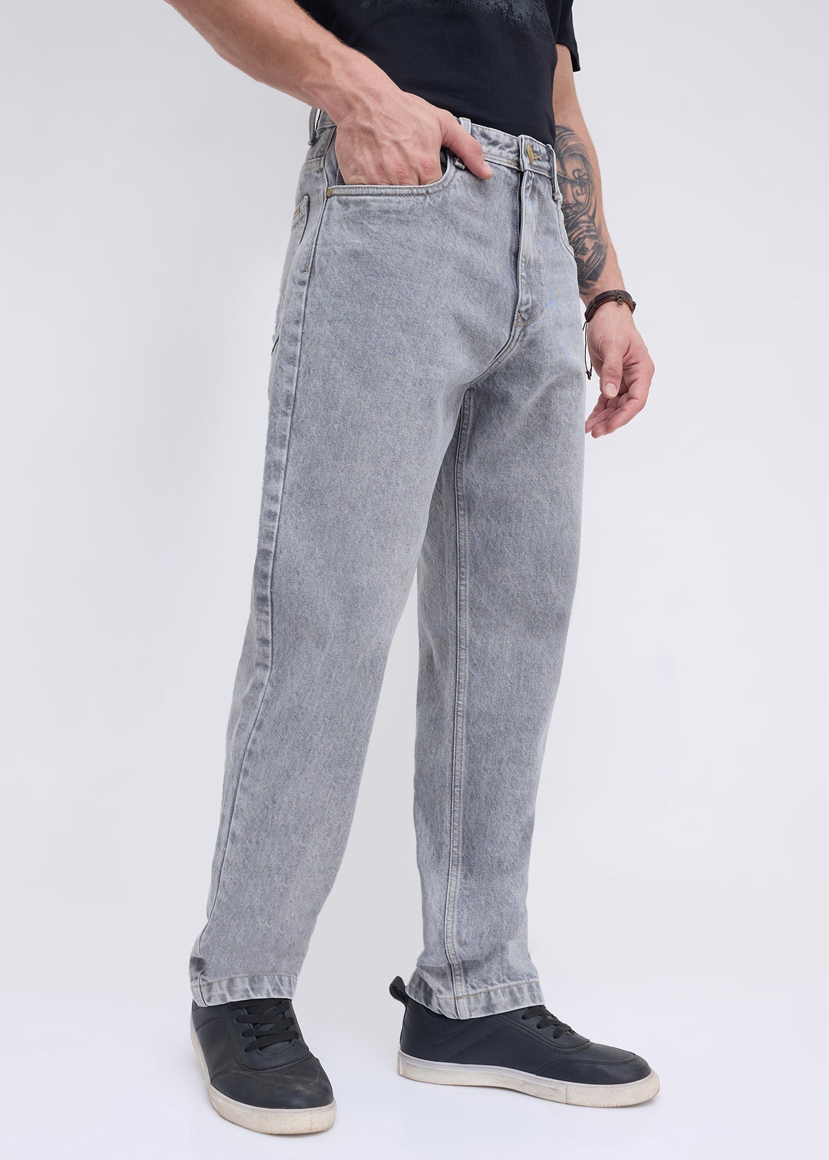 Tony H Cotton Relaxed Fit Denim Jeans