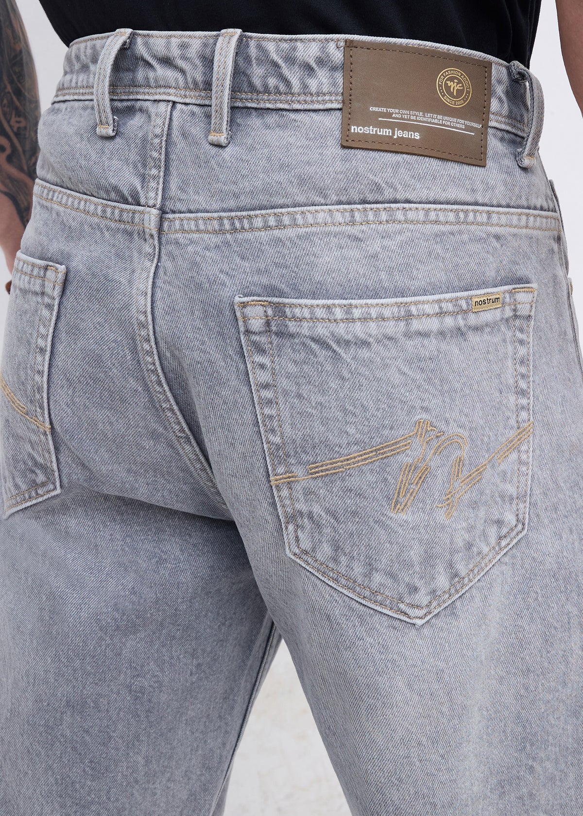 Tony H Cotton Relaxed Fit Denim Jeans