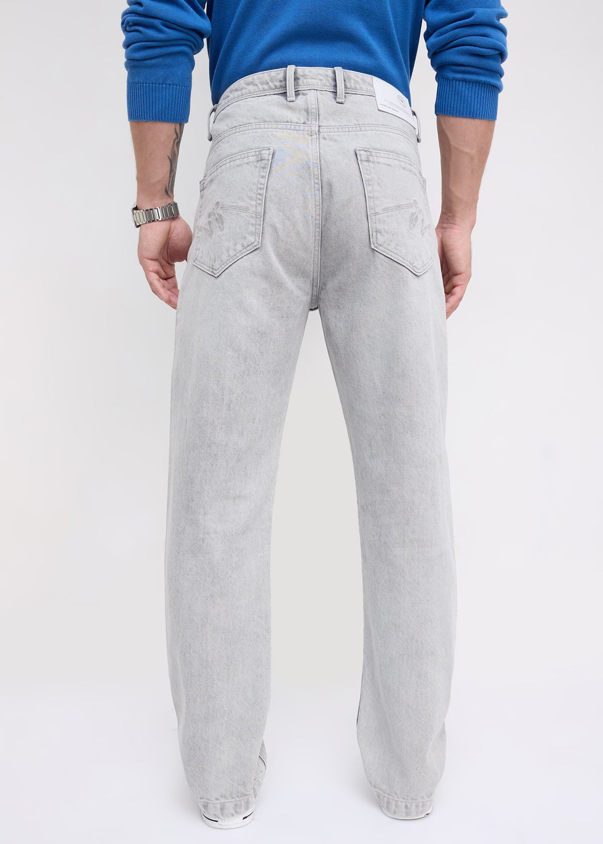 Tony I Cotton Relaxed Fit Denim Jeans