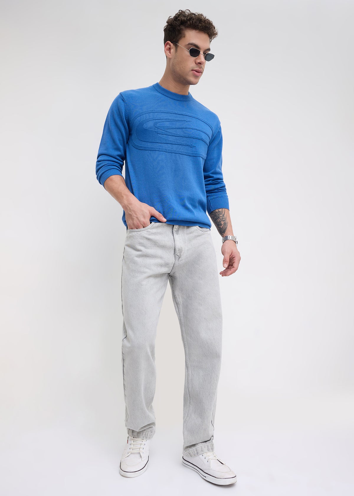 Tony I Cotton Relaxed Fit Denim Jeans