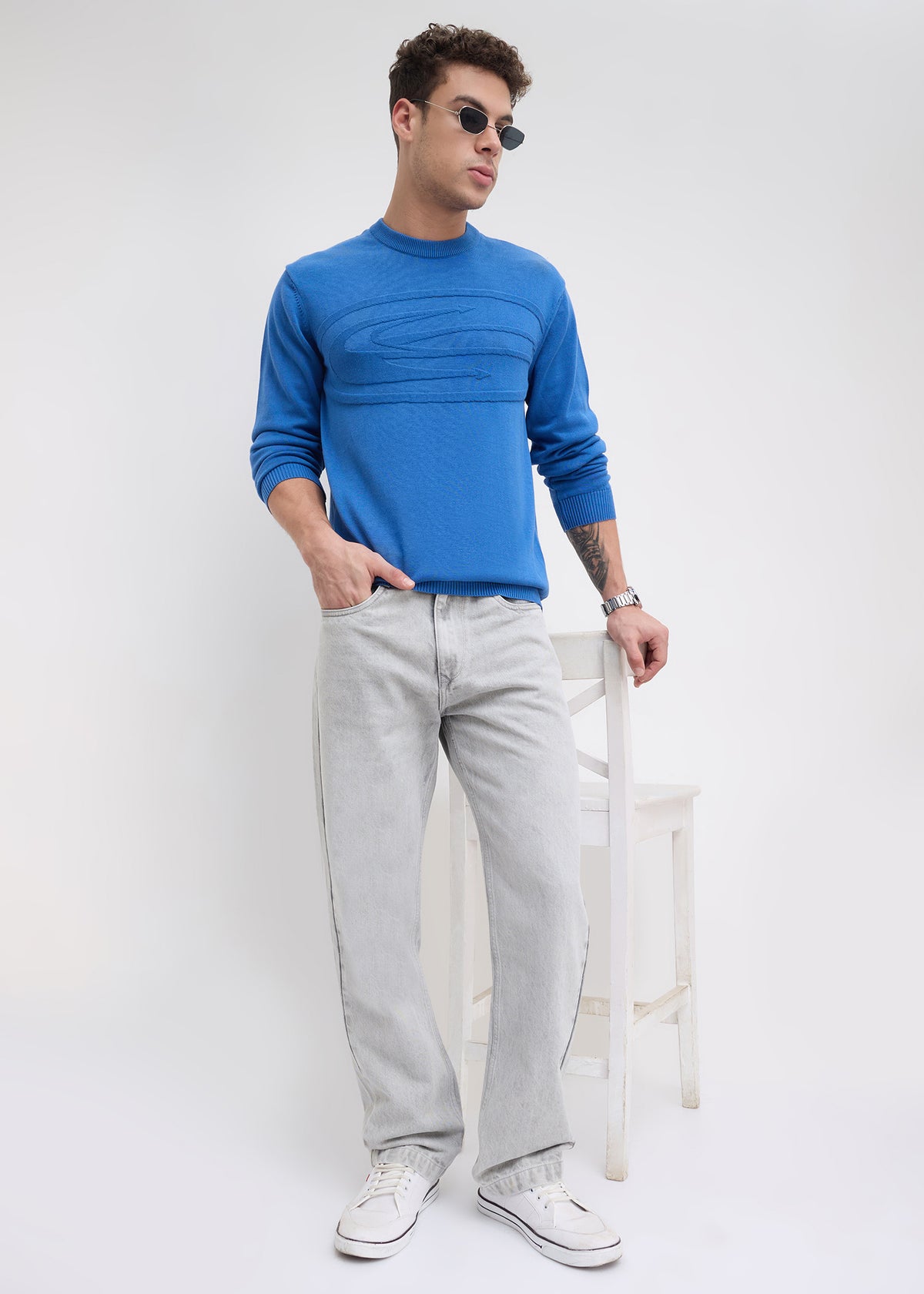Tony I Cotton Relaxed Fit Denim Jeans