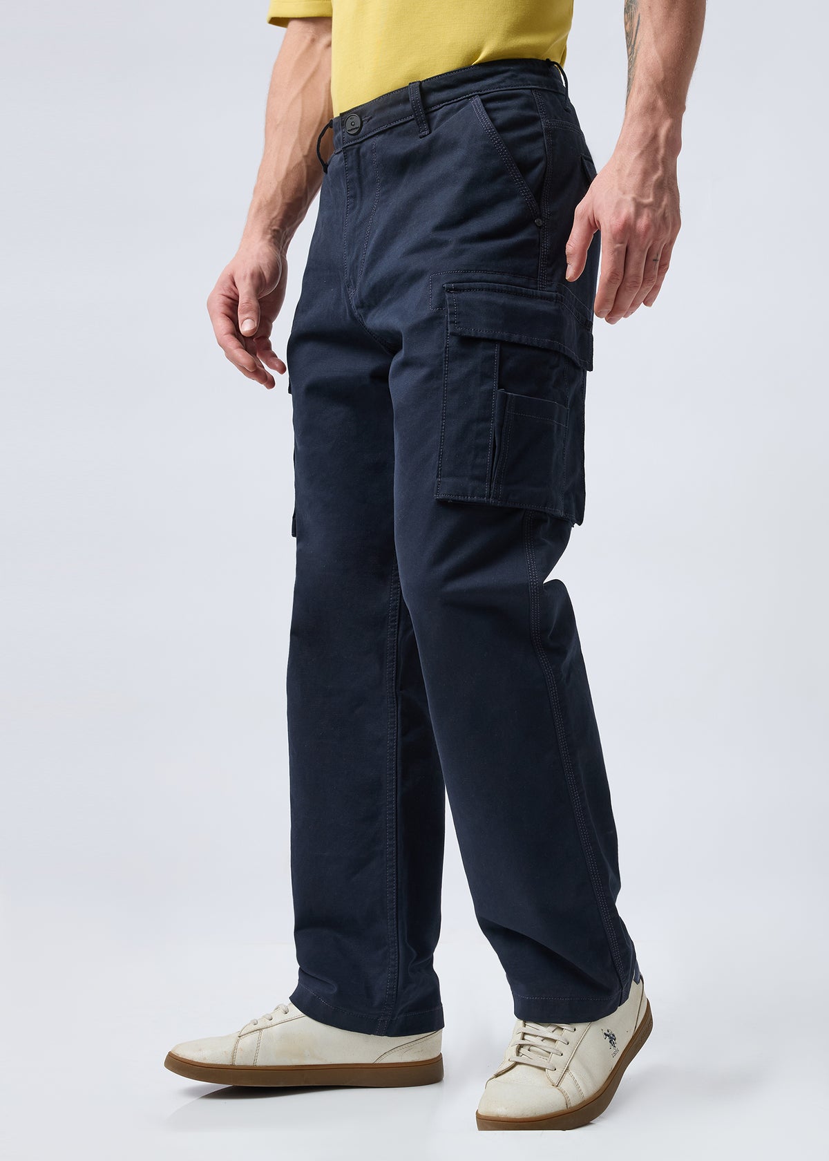 Hankey Baggy Fit Cargo: Navy