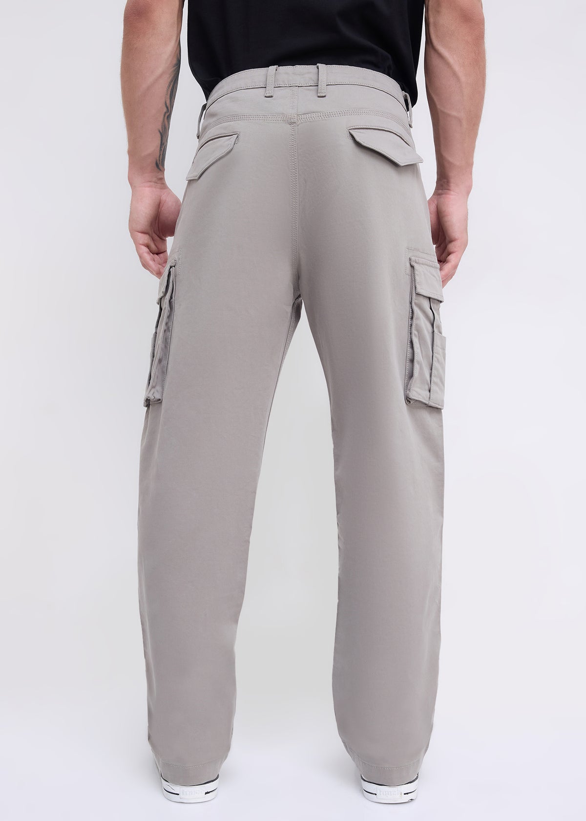 Hankey Baggy Fit Cargo: Grey