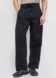 Wog Solid Relaxed-Fit Track Pants: Khaki