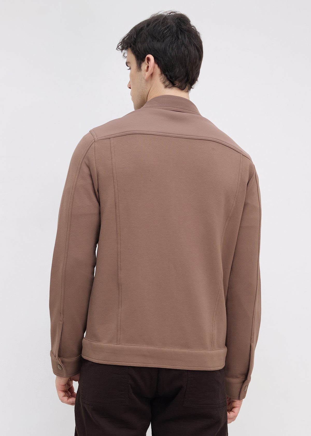 Kiora Multi-Pocket Snap-Button Jacket: Copper