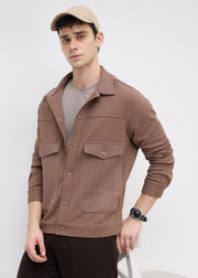 Kiora Multi-Pocket Snap-Button Jacket: Copper