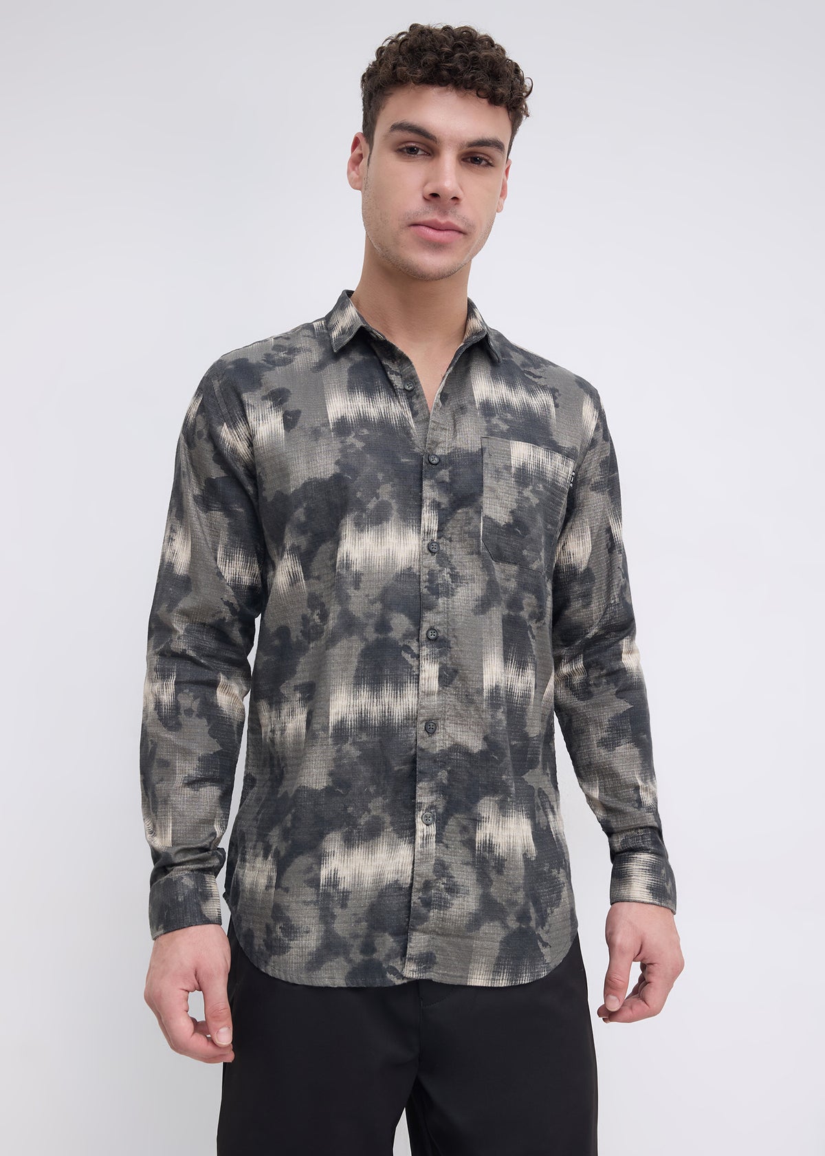 Indication Casual Shirt: Beige