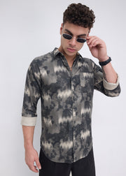Indication Casual Shirt: Beige