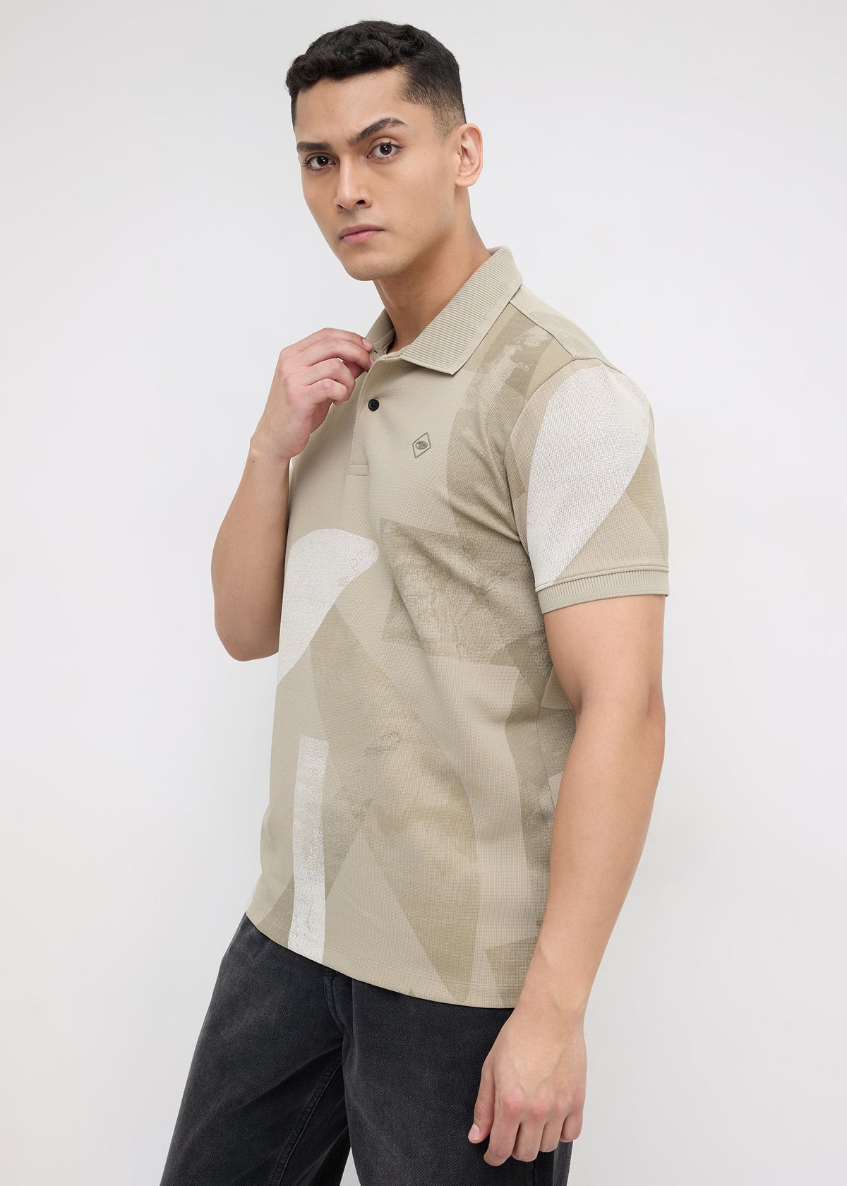 Hanford Half Sleeve Polo: Pista