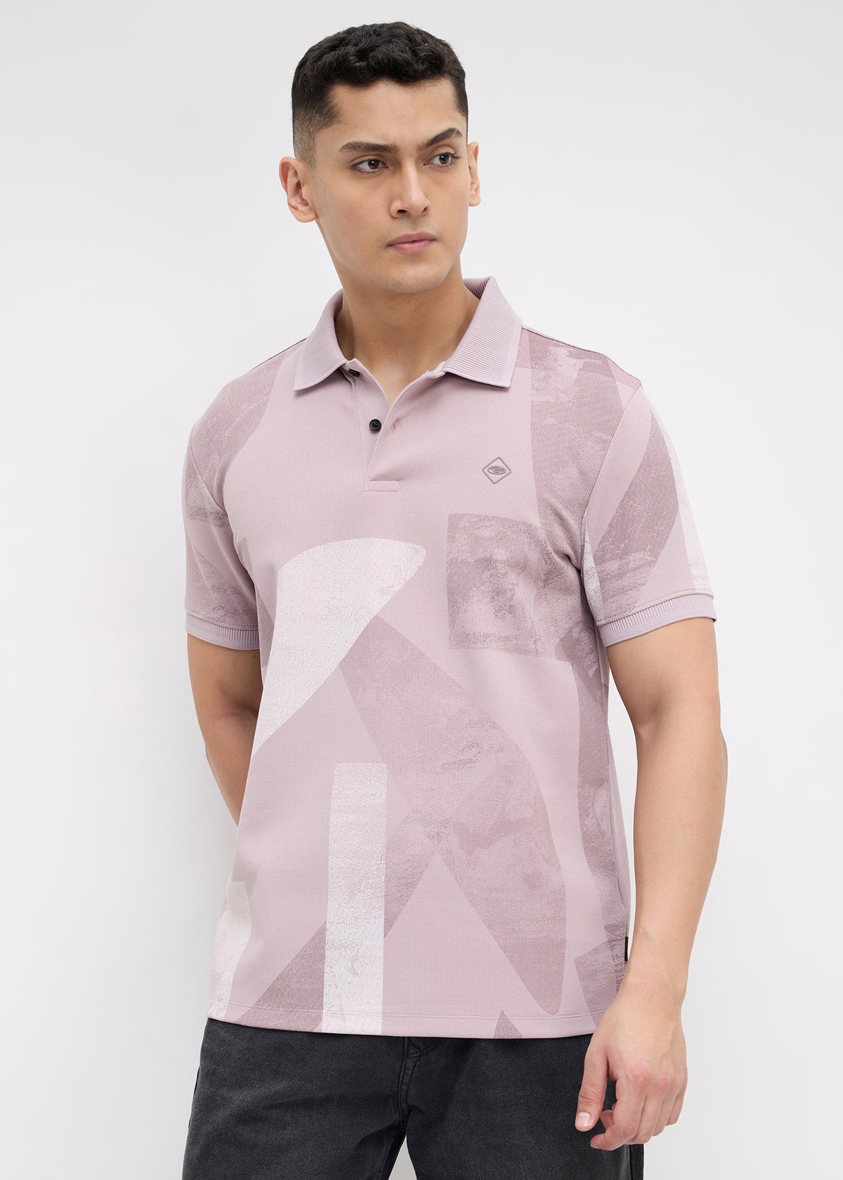 Hanford Half Sleeve Polo: Onion