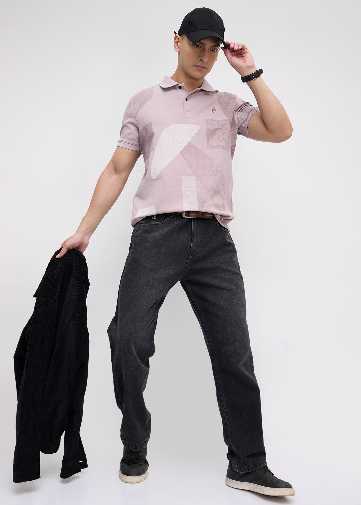 Hanford Half Sleeve Polo: Onion