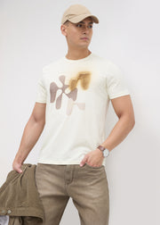 Linhope Graphic T-Shirt: Off White