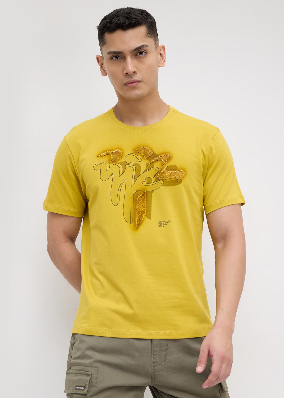 Laverhay Graphic T-Shirt: Lime