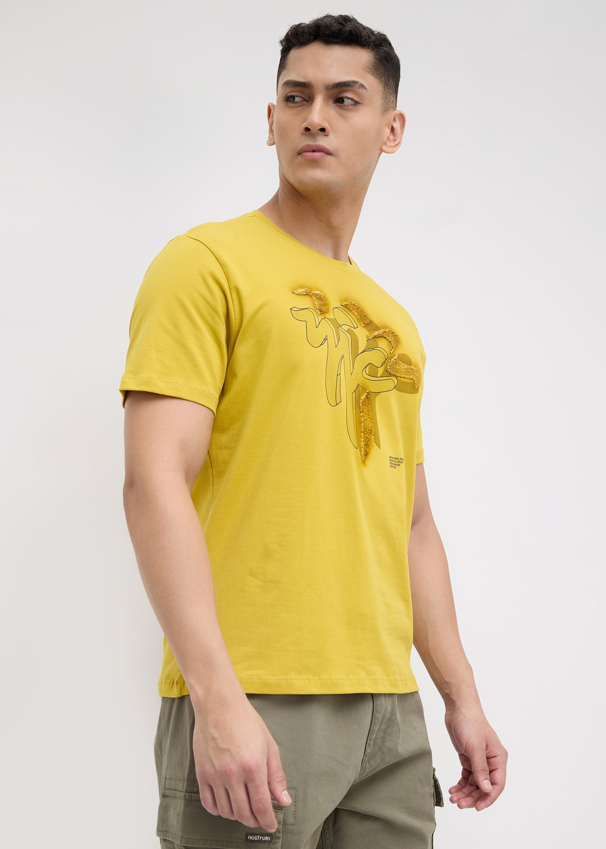 Laverhay Graphic T-Shirt: Lime