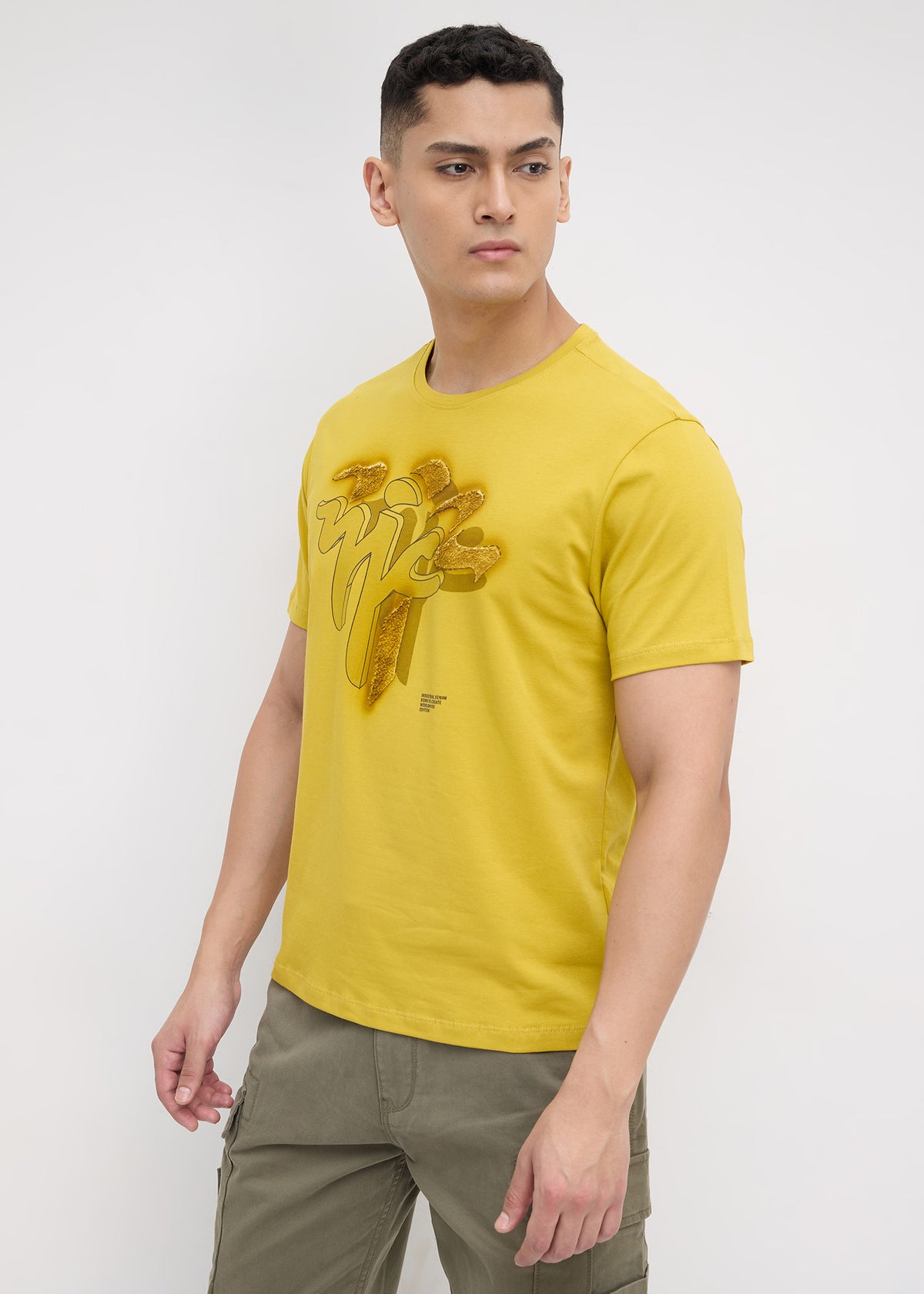 Laverhay Graphic T-Shirt: Lime