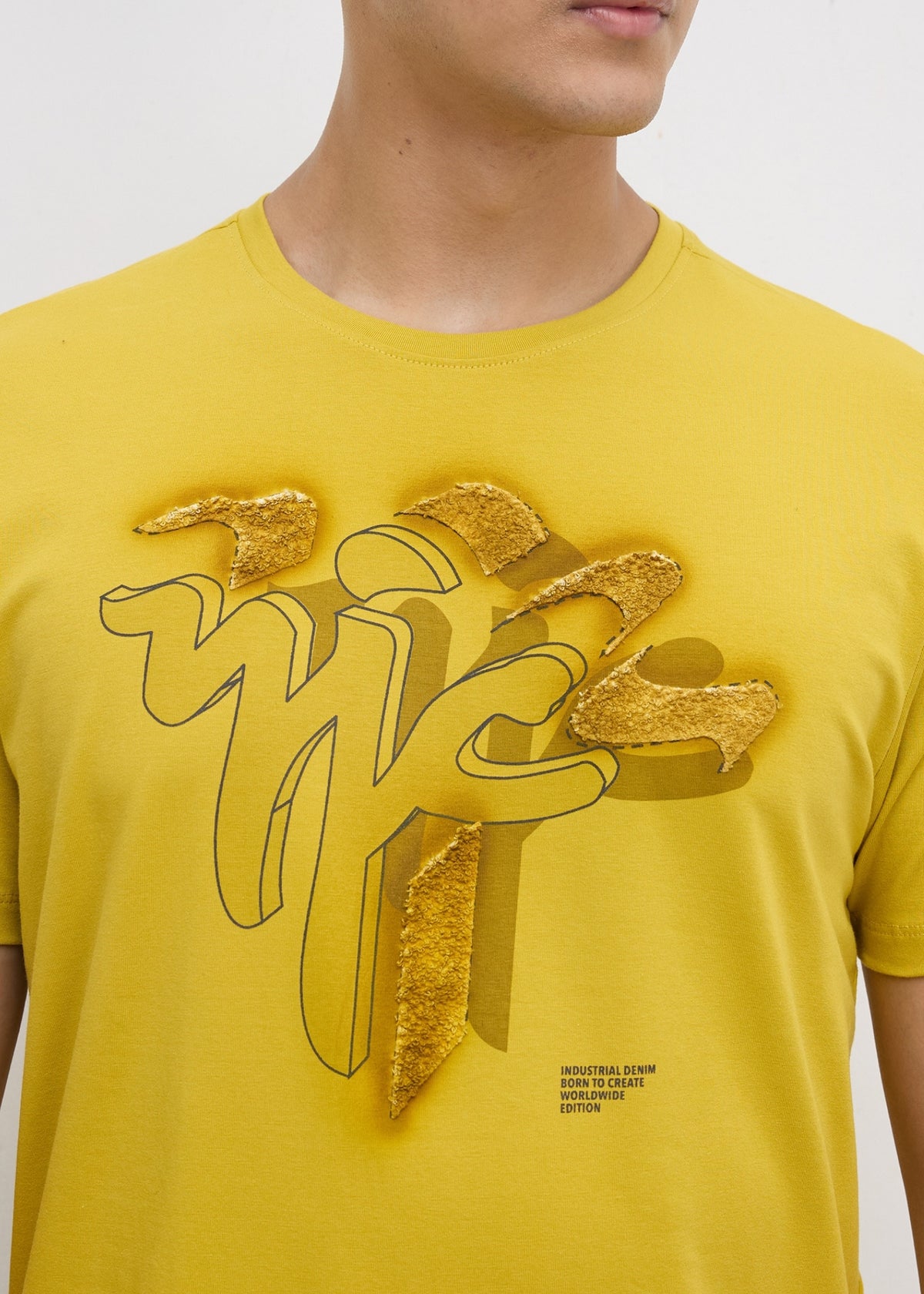 Laverhay Graphic T-Shirt: Lime