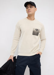 Temprall Textured Sweatshirt: Pista